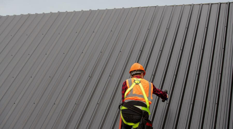 Professional metal roof installation services in Compton, IL